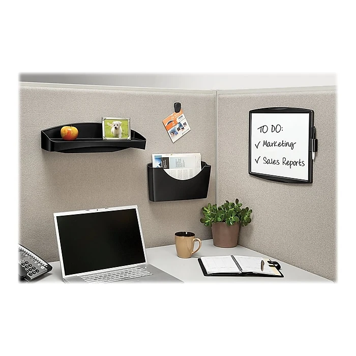 Fellowes Partition Additions Cubicle Clips, Dark Graphite, 20/Pack (7527002) 3 Fellowes Partition Additions Cubicle Clips, Dark Graphite, 20/Pack (7527002) - Image 3