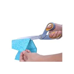 Westcott® Bent ExtremEdge Adjustable Tension Titanium Bonded® 9" Scissors, Blunt Tip, Gray/Yellow (14669) 7 Westcott® Bent ExtremEdge Adjustable Tension Titanium Bonded® 9" Scissors, Blunt Tip, Gray/Yellow (14669) -Office Supplies Shop sp42717181 sc7