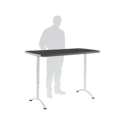 ICEBERG ARC 30"W Adjustable Table, Laminate Wood (69317) -Office Supplies Shop sp42803408 sc7