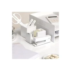Poppin Stapler, 20 Sheet Capacity, White (100152) -Office Supplies Shop sp43801844 sc7