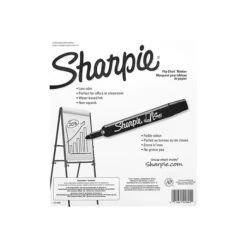 Sharpie Flip Chart Permanent Markers, Bullet Tip, Black, 8/Pack (1760445) -Office Supplies Shop sp43806158 sc7