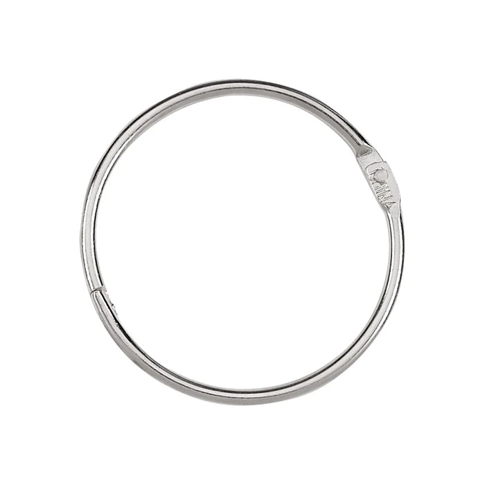 ACCO Book Rings, Silver, 50/Box (A7072205) 2 ACCO Book Rings, Silver, 50/Box (A7072205) - Image 2