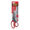 Scotch™ Precision 8" Stainless Steel, Multi-Purpose Heavy Duty Scissors, Sharp Tip, Red/Dark Gray (1448)