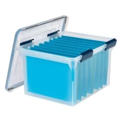 Iris WeatherPro Plastic Box, Letter/Legal Size, Clear (110601) -Office Supplies Shop sp45448933 sc7