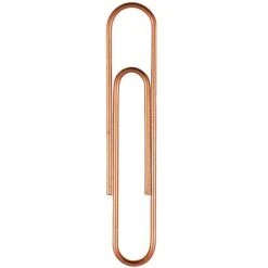JAM Paper Jumbo Paper Clip, Rose Gold, 75/pack (21832059) 6 JAM Paper Jumbo Paper Clip, Rose Gold, 75/pack (21832059) -Office Supplies Shop sp4798235 sc7