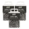 JAM Paper Small Paper Clips, Grey, 3 Packs Of 100 (21830626B)