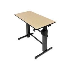 Ergotron WorkFit-D 48" Adjustable Desk, MDF (24-271-928)