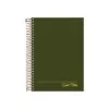 Ampad Gold Fibre Subject Notebook, 5" X 7", College Ruled, 100 Sheets, Green (20-801R)