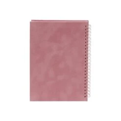 Poppin Velvet Notebook, 6" X 8.25", Dotted Ruled, 40 Sheets, Dusty Rose (106161) -Office Supplies Shop sp55320585 sc7