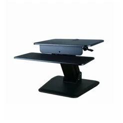 TygerClaw Sit-Stand Desktop Workstation Stand (TYDS10016BLK)