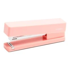 Poppin Love-at-First-Sight Desktop Stapler, 20-Sheet Capacity, Blush (104455)
