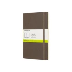 Moleskine Classic Professional Notebook, 5" X 8.25", Unruled, 96 Sheets, Earth Brown (715536)