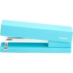 Poppin Desktop Stapler, 20-Sheet Capacity, Aqua (100160) -Office Supplies Shop sp59992332 sc7