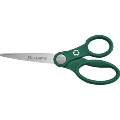 Westcott KleenEarth 8" Stainless Steel Standard Scissors, Assorted Colors, 2/Pack (14882) -Office Supplies Shop sp61620532 sc7