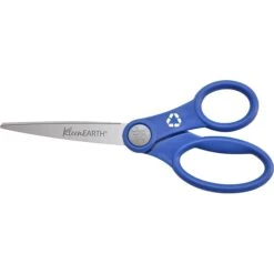 Westcott KleenEarth 8" Stainless Steel Standard Scissors, Assorted Colors, 2/Pack (14882) -Office Supplies Shop sp61620534 sc7