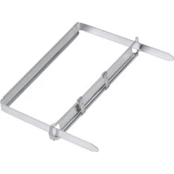 Staples® 2-Piece Prong Fastener, Complete Unit, Silver, 2 3/4" Width, 3 1/2" Capacity, 50/PK