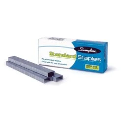 Swingline Standard Staples, 1/4" Leg Length, 5,000 Staples/Box, 100 Boxes/Carton (35108CT) -Office Supplies Shop sp69764708 sc7