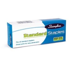 Swingline Standard Staples, 1/4" Leg Length, 5,000 Staples/Box, 100 Boxes/Carton (35108CT) -Office Supplies Shop sp69764709 sc7