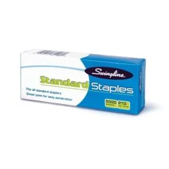 Swingline Standard Staples, 1/4" Leg Length, 5,000 Staples/Box, 100 Boxes/Carton (35108CT) -Office Supplies Shop sp69764710 sc7