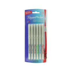 Speedball Elegant Writer Calligraphy Markers, Medium Tip, Assorted Inks, 6/Pack (2882)