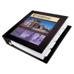 Avery Heavy Duty 1 1/2" 3-Ring Framed View Binder, Black (68058)