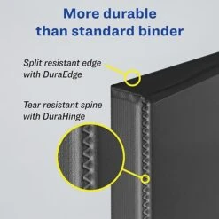 Avery Heavy Duty 4" 3-Ring View Binder, DuraHinge, Black (79604) 15 Avery Heavy Duty 4" 3-Ring View Binder, DuraHinge, Black (79604) -Office Supplies Shop sp75153697 sc7