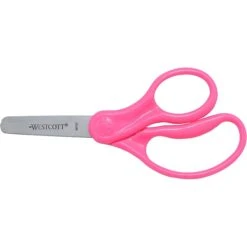 Westcott® School 5" Stainless Steel Kid's Scissors, Blunt Tip, Assorted Colors, 6/Pack (16454) -Office Supplies Shop sp83311290 sc7
