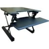 Hanover 6"-20" Adjustable Desk, Black (HSD0401-BLK)