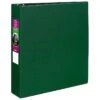 Avery Durable 2" 3-Ring Non-View Binder, Green (27553)