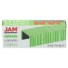 JAM Paper Colorful Staples, 1/4" Leg Length, Green, 5000/Box (335GRZ)