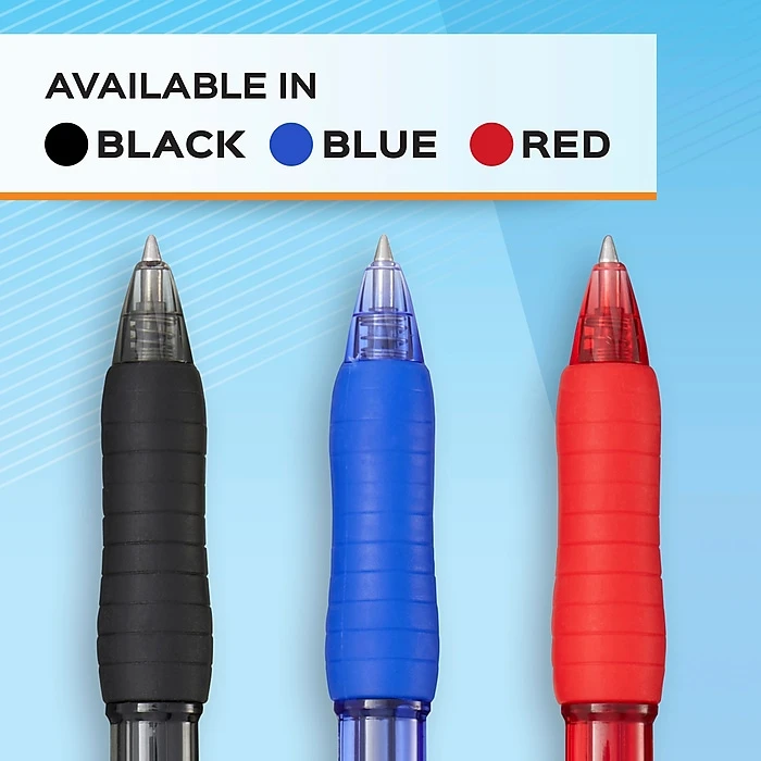 Paper Mate Profile Retractable Gel Pen, Medium Point, Blue Ink, Dozen (2095472) 3 Paper Mate Profile Retractable Gel Pen, Medium Point, Blue Ink, Dozen (2095472) - Image 3