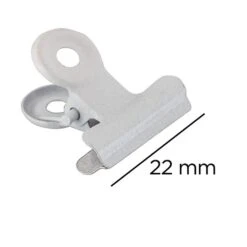 JAM Paper Bulldog Clip, White, 25/Pack (521312118) -Office Supplies Shop sp97151328 sc7