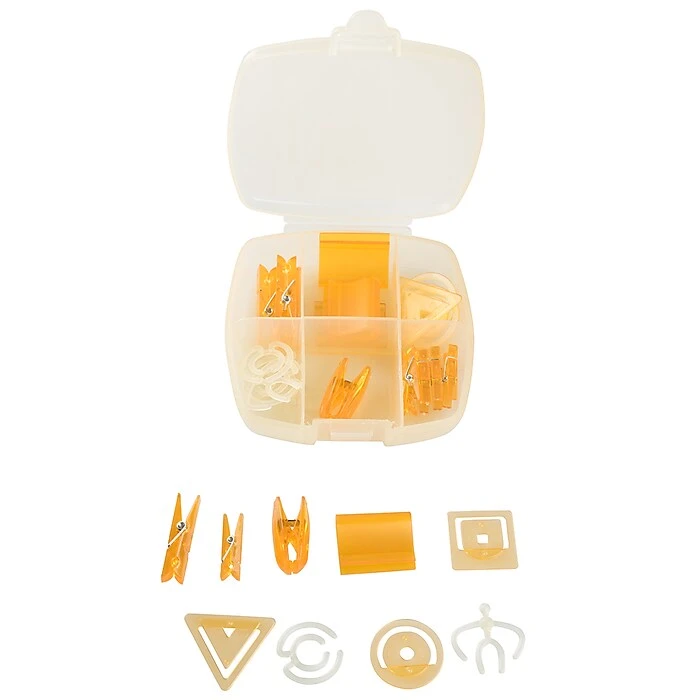 JAM Paper Office Clip Set, Yellow (22532812) 4 JAM Paper Office Clip Set, Yellow (22532812) - Image 4