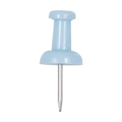 JAM Paper Pushpins, Baby Blue, 100/Pack (222419047) 7 JAM Paper Pushpins, Baby Blue, 100/Pack (222419047) -Office Supplies Shop sp97365345 sc7